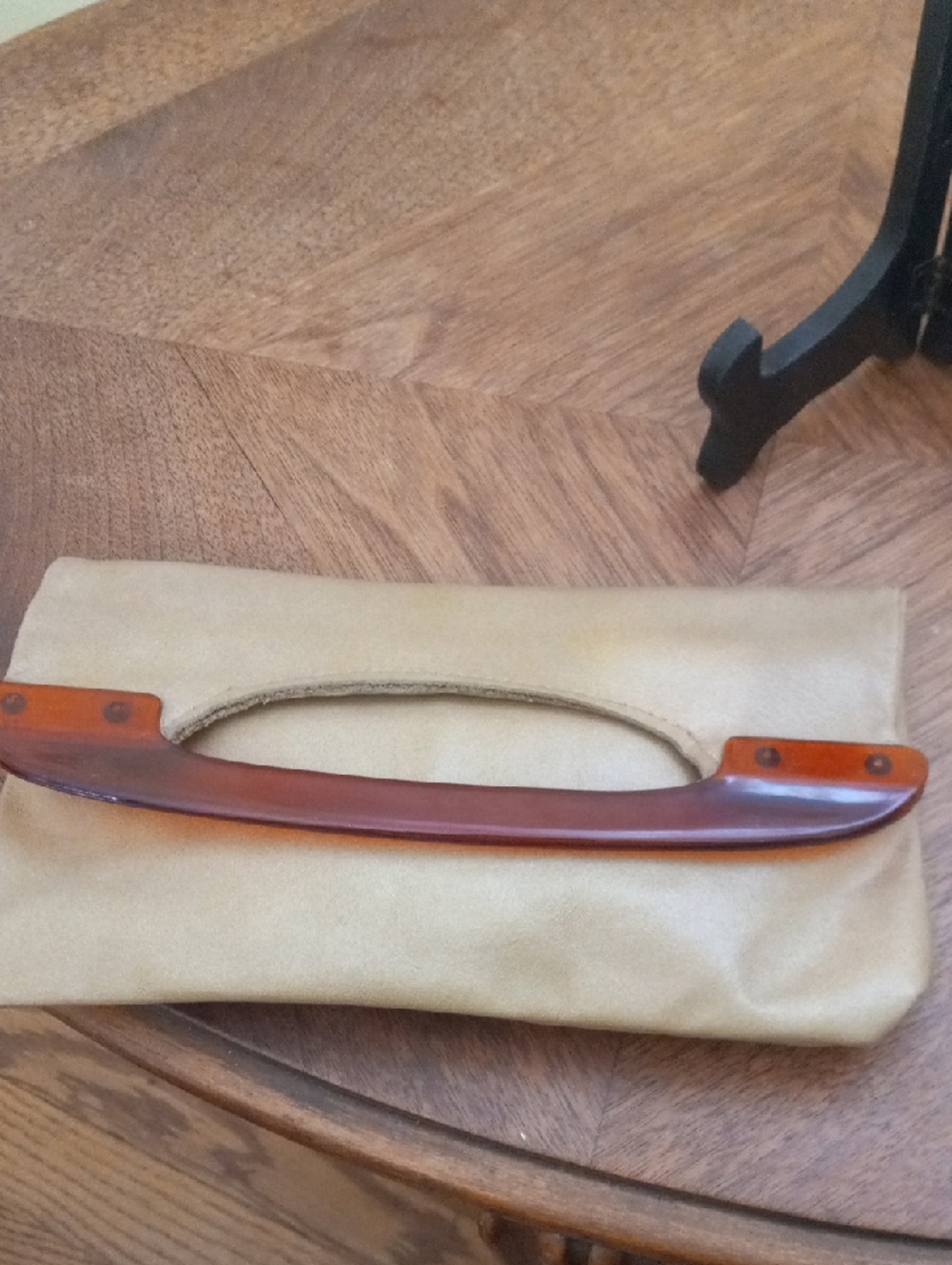 Roger Gimbel Accessories Vintage leather clutch purse - Picture 4 of 7